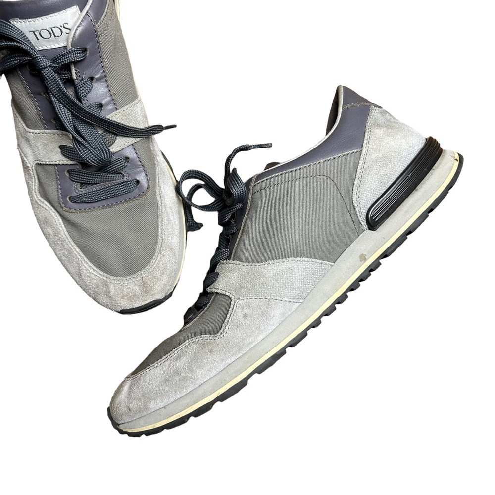 Men’s TODS Grey Sneakers-Tod’s size 11 converts to 12 US